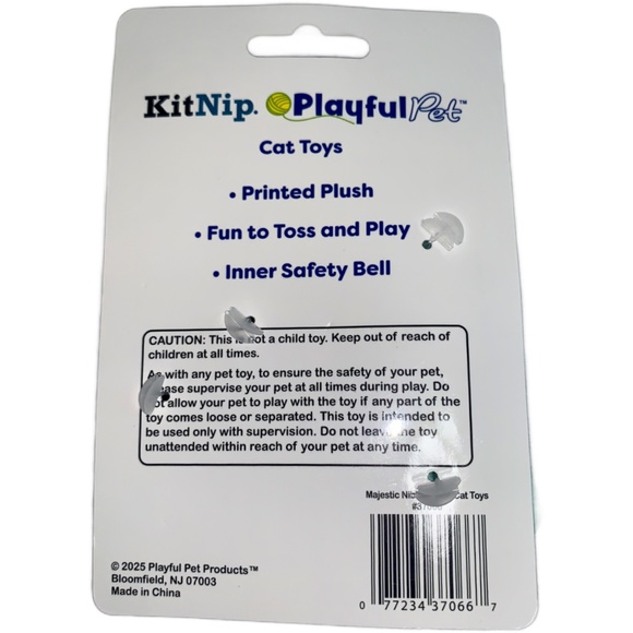 Kitty Cat Meowlice In Wonderland Theme Dangler Catnip Plush New Lot of 4 Toys - Picture 9 of 13